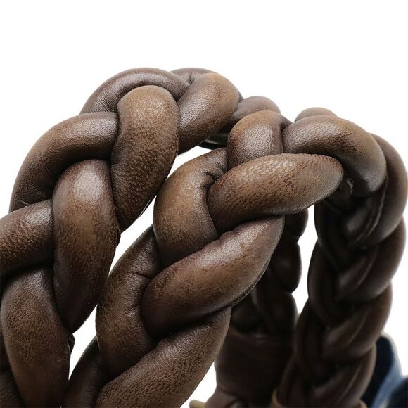 Bottega Veneta Canvas Leather Tote Bag - Picture 5 of 8